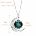 thumbnail image 2 of Fnochy Astrology Necklace Gift for Women, Unique Astrology Jewelry for Wife, Girlfriend, Mom, Enchanting Astrological Design Pendant, Perfect Birthday and Anniversary Present, 2 of 4