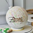thumbnail image 2 of Cake Topper, Gold Acrylic Happy Birthday Letter Decor, 1 Piece Decorative Insert Party Supply, For Kids Birthday Cake Decorations Baby Shower Themed Birthday Party Events Celebration Use, 2 of 3