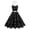 A-Black165, variant on XIAOCHA Women's Retro Dress Summer Halter-Neck Diner Date Midi Dress