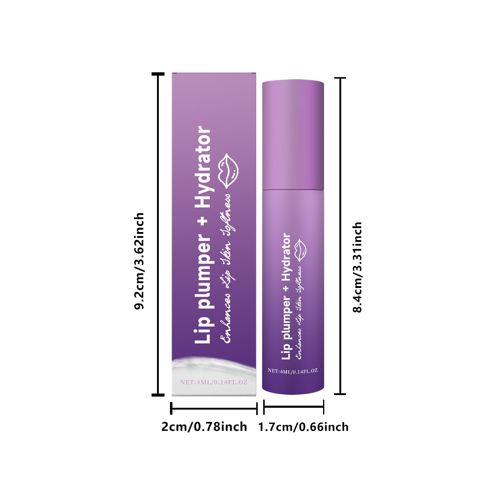 Alvantor Moisturizing Lip Balm with Mineral & Jojoba Oil for Dry Lips, Hydrating & Nourishing Non-Greasy Formula, 0.14fl.oz
