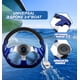 thumbnail image 3 of Scienceny Volante de barco, aleación Universal, espuma de PU, 3 radios, timón de eje de 3/4 pulgadas, botes de remos, piezas de Hardware para Bombillas para automóviles, 3 of 6