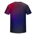 thumbnail image 4 of Big and Tall T-Shirts for Men M-4X Plus Size Short Sleeve Crewneck Workout Tees Tops Pullover Gradient Printed Going-Out Athletic Tshirts, 4 of 5