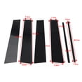 thumbnail image 4 of 6PCS Car Pillar Posts Set Door Window Cover Trim Kit For Ford Explorer 2020-2023, 4 of 7