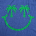 thumbnail image 2 of Mens Funny T Shirts Palm Tree Eyes Smile Sarcastic Vacation Graphic Novelty Tee for Men Graphic Tees, 2 of 9