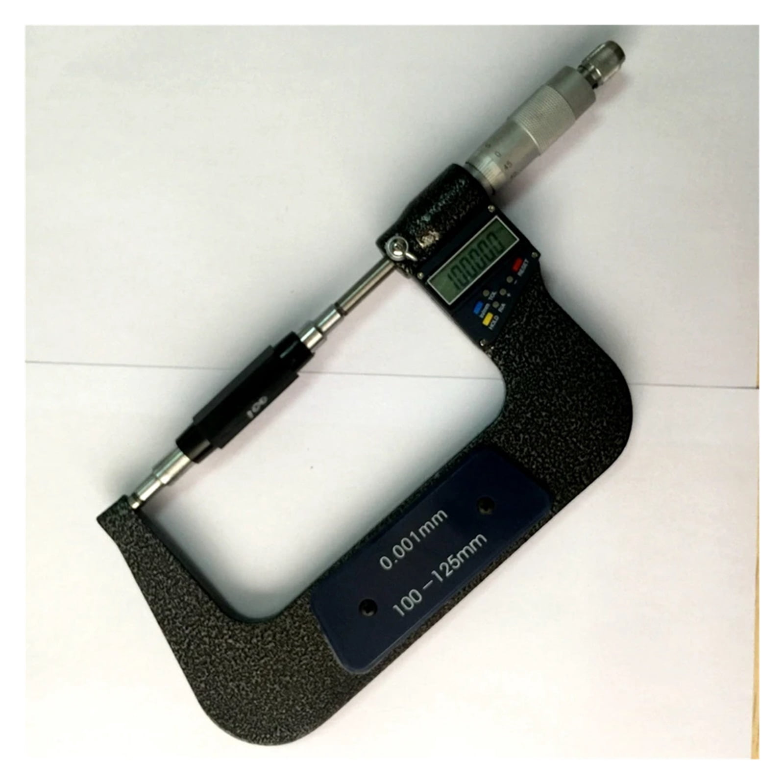 0.001mm Electronic Digital Micrometer 100-125mm Outside Micrometers 4-5" Caliper Gauge Meter Carbide Tip Measure Tools ,Precision Measuring