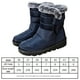 thumbnail image 3 of Zapatos planos para caminar para mujer, botas impermeables para clima frío, regalos para madres amigas, 3 of 9