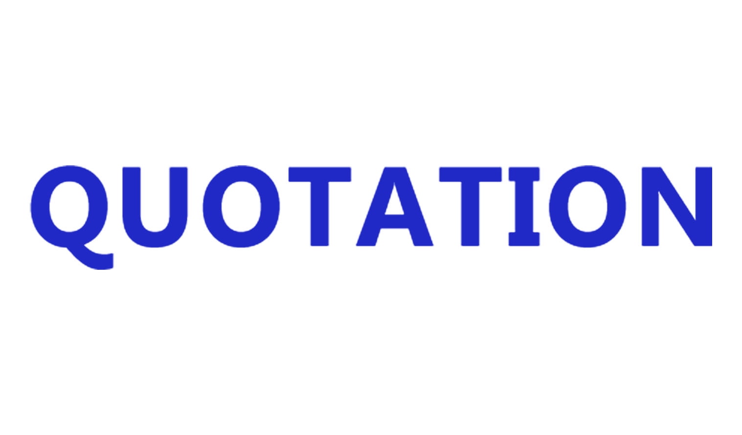 Printtoo Quotation Self Inking Rubber Stamp PreInked Office Stamp