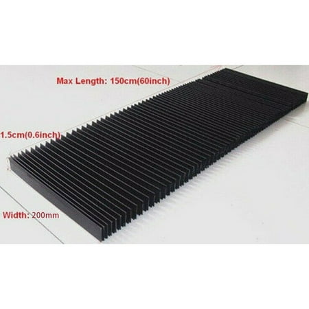 

Yannee Milling Machine Flexible Protective Flat Accordion Bellows Cover Tool