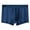 Dark Blue, variant on Men's Ice Silk Seamless Ice Thin Breathable Trend Shorts Underwear