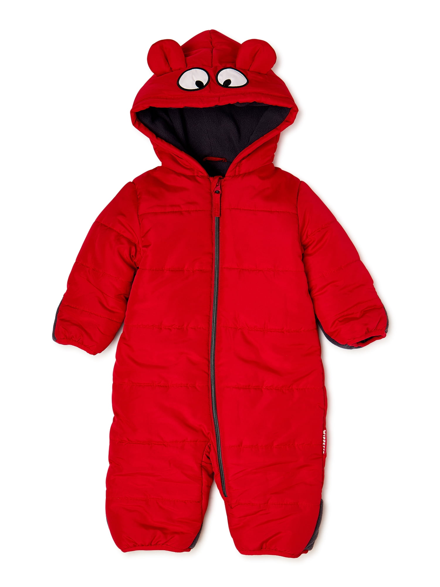 Wippette Baby Boys Quilted Bear Pram Snowsuit 