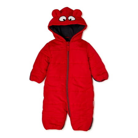 

Wippette Baby Boys’ Bear Snowpram with 3D Ears Sizes 3M-9M