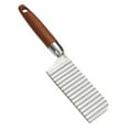 thumbnail image 5 of RUNROTOO 1Pack Silver Crinkle Chopper with Wood Handle for Kitchen Gadget Home Cooks and Professional Chefs, 5 of 8