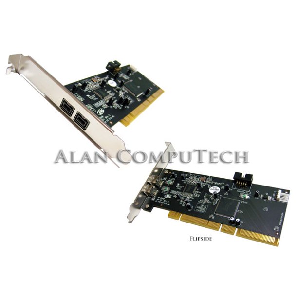 HP Firewire 1394B 2Port API811 PCIx 398400001 2x9pin External ADS