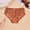 Brown, variant on Womens Lace Underwear Red Floral Lace Panties Breathable Stretchy Mid Rise Brief Full Coverage Comfortable S-4XL,Size XL