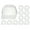 White, variant on 12-Pack Youth Snapback Trucker Hat Foam Mesh Dozen Caps For Kids, White