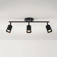 thumbnail image 6 of Globe Electric 21" Minimalist 3-Light Matte Black Track Light Pivoting Track Heads, 6 of 9