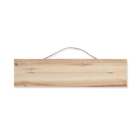 UPC: 0195158454925 | 5  x 20  Wood Slats Plaque by Make Market®
