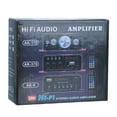 thumbnail image 7 of AK380/AK370/AK170 2 Channel Bluetooth HiFi Power Amplifier Home Car Audio Processor Class D Remote Control FM Radio, 7 of 7