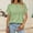 Light Green, variant on Women Tops Casual Basic T Shirts Loose Fit Crewneck Short Sleeve Summer Solid Color Tee Shirt Top Shirt Pack for Women Athletic Tops for Women Short Sleeve Women's Tee Shirts Shirt for Women Fashion