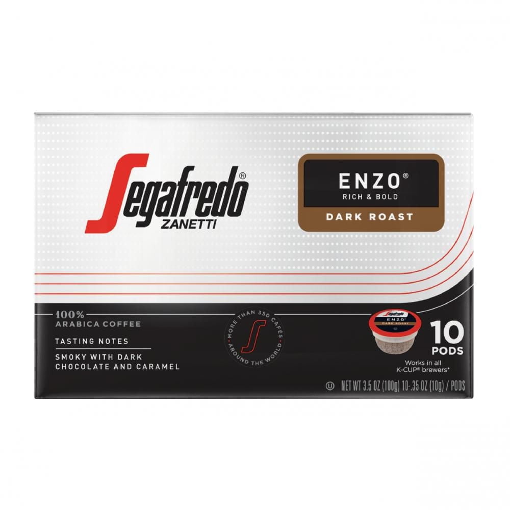 Segafredo Zanetti® SS Cafe Enzo® TORRÉFACTION Foncée