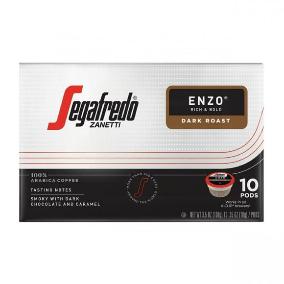 Segafredo Zanetti® Single Serve Enzo® Dark Roast 10 ct.