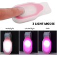 thumbnail image 4 of 5 Color Led Wearable Lights For Nurses With Hands-free Magnetic Clip, For Hiking Dog Walking Running Doctors, 4 of 5