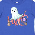 thumbnail image 4 of Inktastic Cute Ghost Octopus Trick or Treating with Bat Boys or Girls Baby T-Shirt, 4 of 5