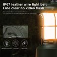 thumbnail image 4 of Camping Light Hanging Tent Light 3 Light Colores Handheld Carry Light IP44 Impermeable de la mesa retro RETRO Recargable con cuerda de luz para acampar caminatas, 4 of 9