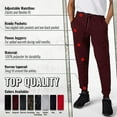 AKADEMIKS Men's Active Sweatpants Fleece Jogger Pants with Pockets