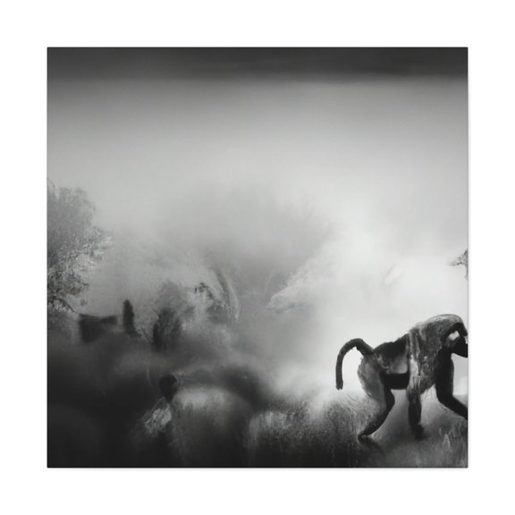 Baboon Surreal Dream - Canvas