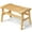 Natural, variant on Bambloom Bamboo Shower Bench,Nonslip Shower Chair with Soft Surface,350 lbs Capacity