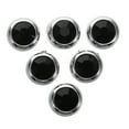 thumbnail image 6 of LEORX Car Decal Stickers Women Car Air Vent Stickers Black Artificial Rhinestones 6Pcs, 6 of 8