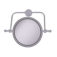 thumbnail image 1 of Retro Dot Collection Wall Mounted Swivel Make-Up Mirror 8 Inch Diameter with 3X Magnification - RDM-4/3X-SCH, 1 of 1