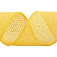 thumbnail image 4 of Joycrosso Burlap Wired Edge Ribbon 2 inch x 10 Yards, Yellow, Ideal for Crafting, Gift Wrapping, Wreath, Christmas Tree, and Rustic Wedding Decorations, 4 of 4