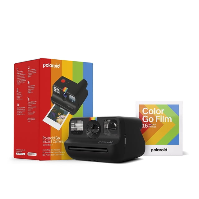 Cámara Polaroid Go Generation 2 Mini Instant con 16 fotos