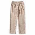 thumbnail image 5 of Men's Waffle Tracksuit 2 Piece Sweatsuit Track Suit 1/4 Zip Long Sleeve Tops Jogging Pants Casual Outfits for Men Size 3XL Beige, 5 of 9