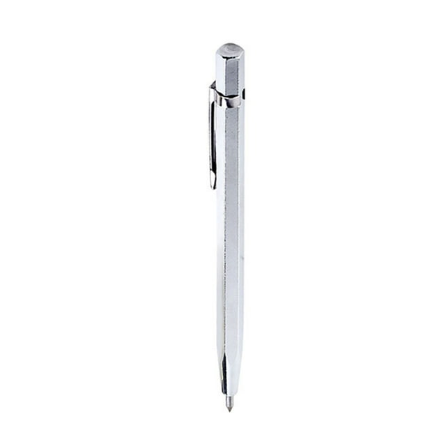 keepw Glass Ceramic Marker Alloy Marking Pen Portable Tile Lining Engraving Pen for Working Scribing Hand Tools Silver