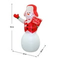 thumbnail image 3 of 8FT Inflatable Snowman, 3 of 5