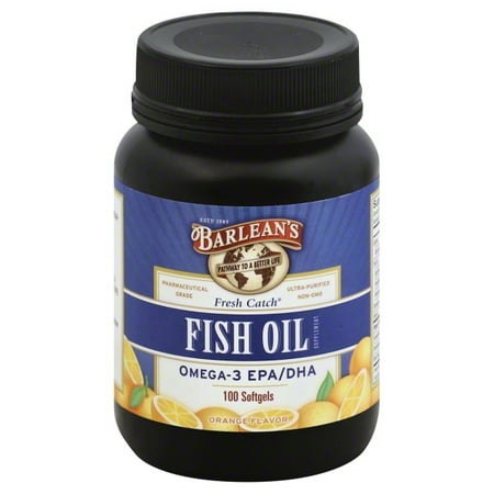 Barlean's Fish Oil, 1000mg, 100 Count (Best Fish Oil Supplement Reviews Uk)