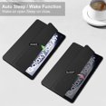 thumbnail image 5 of SaniMore Case for Samsung Galaxy Tab A9 Plus 12.4" 2023 SM-X810/X816/X818, Auto Sleep/Wake Shock Resistant [Built-in Pencil Holder] Stand [Dual Angle] Transparent Slim Anti-fall Shell, Black, 5 of 8