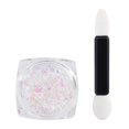 thumbnail image 2 of Nail Mirror Shining Powder Chrome Pigment Glitters Dust Manicure DIY Decoration 01#, 2 of 2