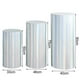 thumbnail image 5 of 3 Pcs Party Cylinder Pedestal Stand Cover Plinth Pillar Decorative Sleeves Birthday Party Wedding Decor Dessert Base Wrap Cloth Party Planner, 5 of 5