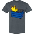 thumbnail image 3 of Inktastic Dumpster Fire T-Shirt, 3 of 5