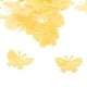 thumbnail image 5 of Confeti de Mesa de Mariposa Brillante Perfecl 200 Piezas Amarillo, 5 of 8