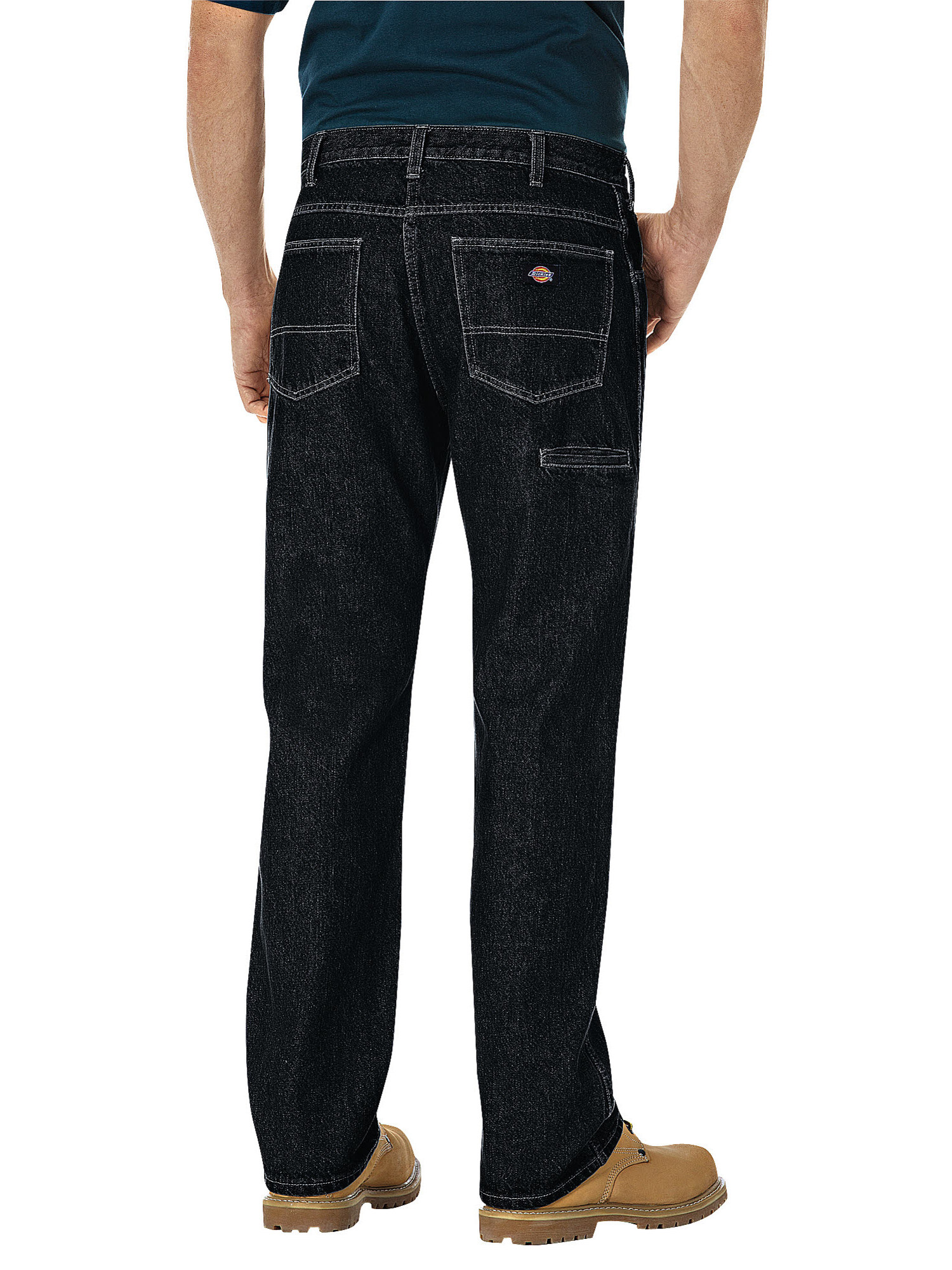 Dickies Mens and Big Mens Regular Straight Fit 6-Pocket Denim Jeans - image 2 of 2