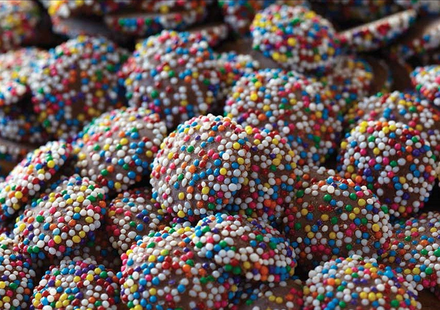 Chocolate Rainbow Nonpareils by Its Delish (5 lbs.)