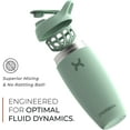 Pursuit Shaker Bottle Insulated Stainless Steel Water Bottle and