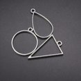 thumbnail image 3 of 45pcs Bezel Pendant Blanks Charms Hollow Mold Pendant for Resin Jewelry Making, 3 of 4