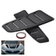 thumbnail image 5 of Scienceny Paquete de 2 rejillas de ventilación universales para capó de coche, capó de refrigeración negro, cambio directo, accesorios Vehículos, repuestos y accesorios Mis, 5 of 6
