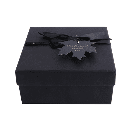 MLINS 1Pc Perfume Gift Packaging Case Present Wrapping Box with Ribbon Decoration
